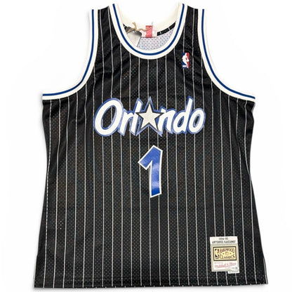 Anfernee Hardaway Signed Orlando Magic Mitchell & Ness Jersey