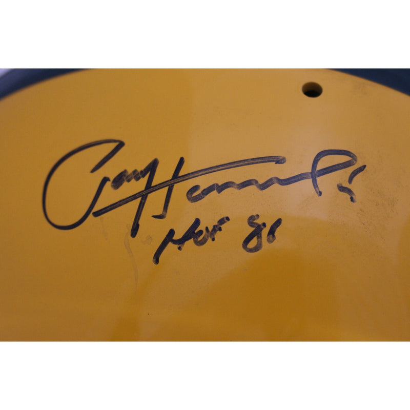 Paul Hornung Green Bay Packers Autographed Throwback TK Helmet