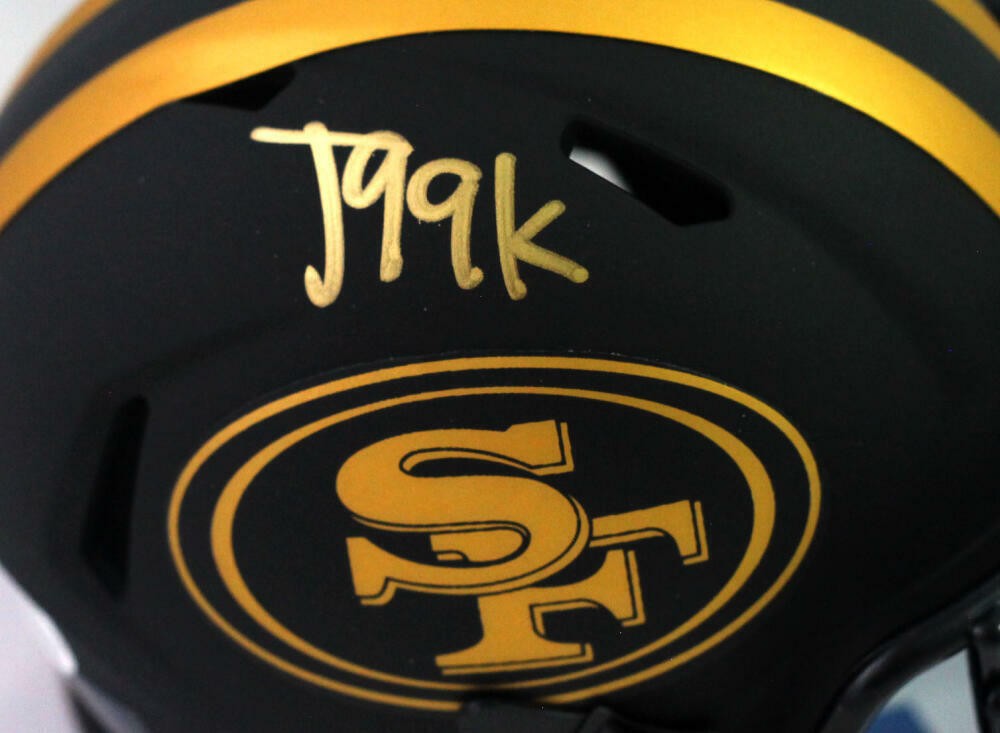 Javon Kinlaw Signed San Francisco 49ers Eclipse Mini Helmet