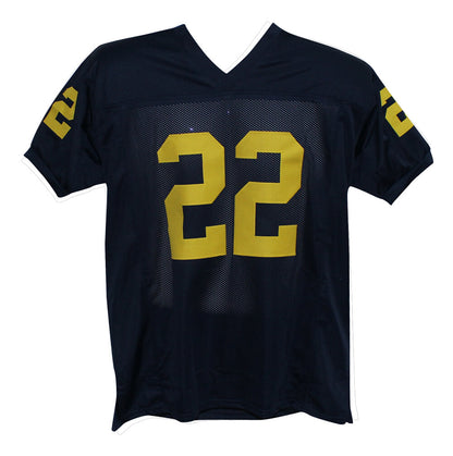 Ty Law Autographed Michigan Wolverines Custom College Style Jersey