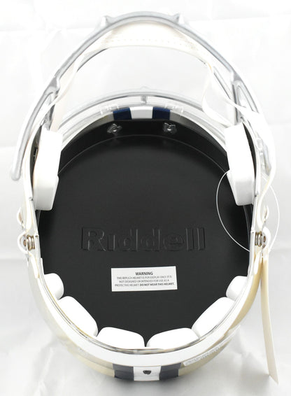 Roger Staubach Autographed Dallas Cowboys Full Size Chrome Speed Helmet