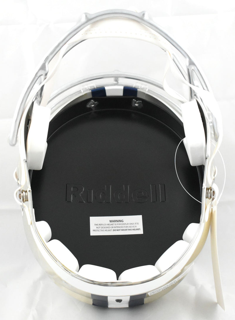 Roger Staubach Autographed Dallas Cowboys Full Size Chrome Speed Helmet