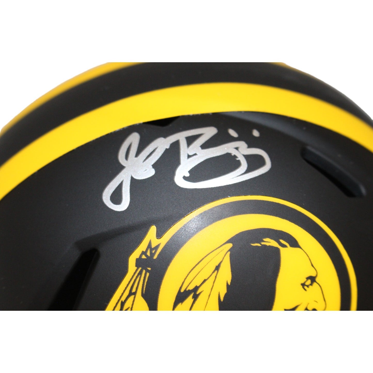 John Riggins Signed Washington Redskins Riddell Eclipse Mini Helmet