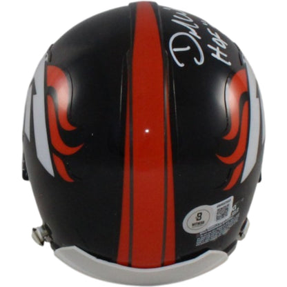Demarcus Ware Denver Broncos Autographed Throwback VSR4 Mini Helmet