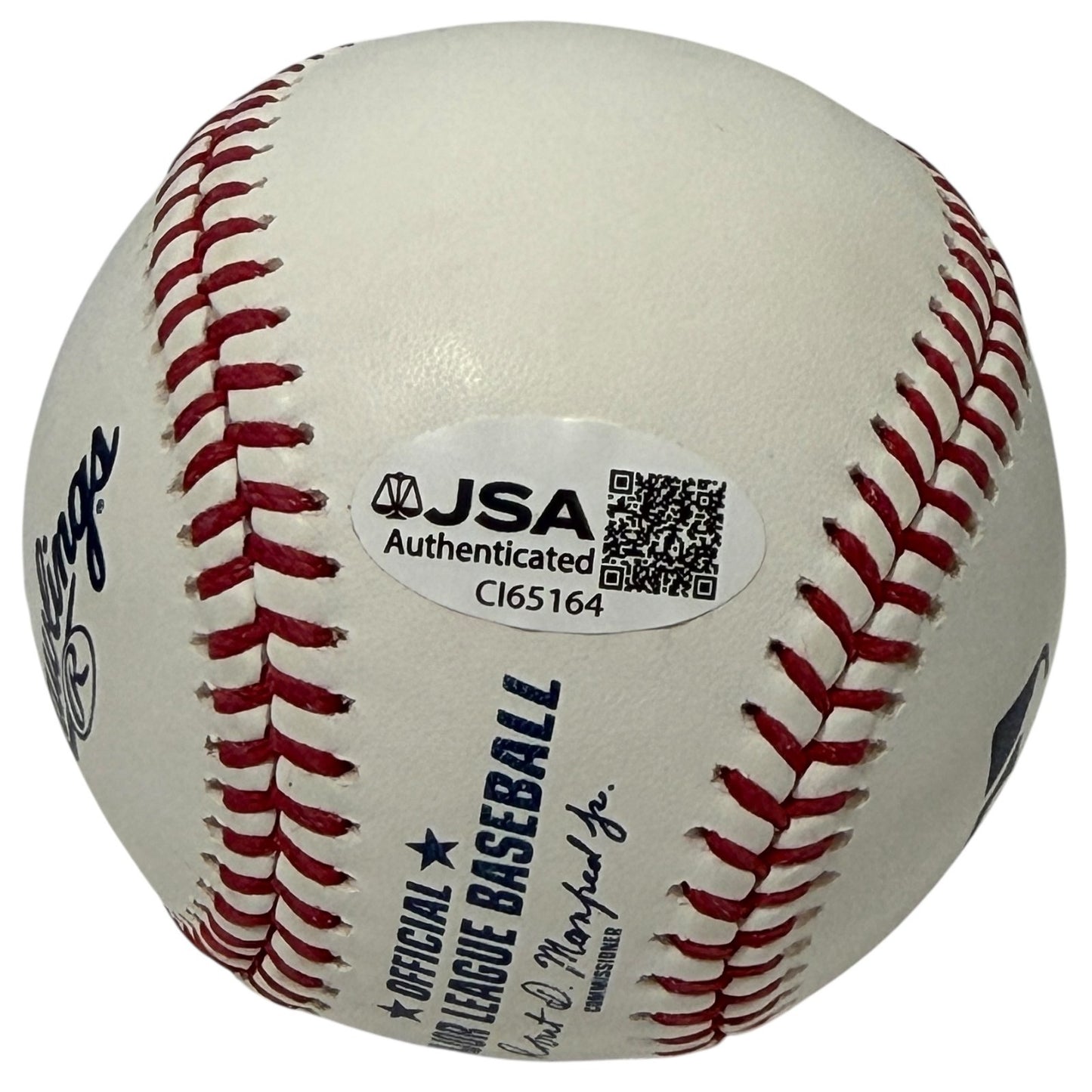 Josh Sborz Signed Texas Rangers 2023 World Series Final Out Baseball (JSA)