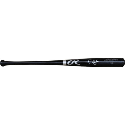 Larry Walker Autographed Colorado Rockies Black Baseball Bat (HOF)