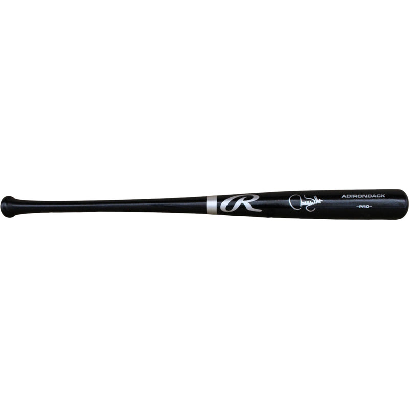 Larry Walker Autographed Colorado Rockies Black Baseball Bat (HOF)