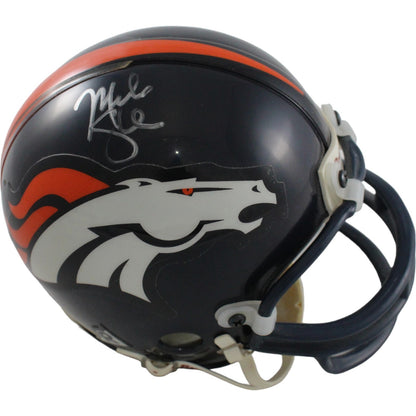 Mike Shanahan Signed Denver Broncos VSR4 Replica Mini Helmet