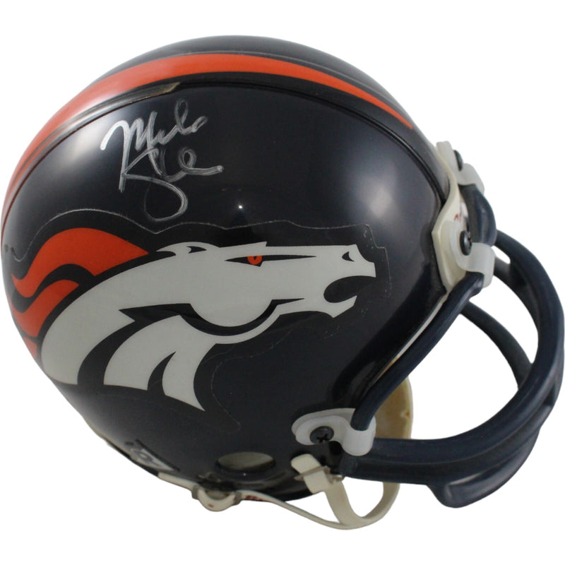 Mike Shanahan Signed Denver Broncos VSR4 Replica Mini Helmet