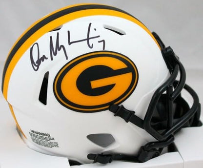 Don Majkowski Signed Green Bay Packers Lunar Speed Mini Helmet