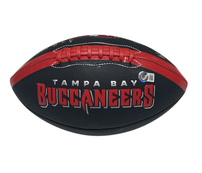Dexter Jackson Autographed Tampa Bay Buccaneers Logo Football Beckett