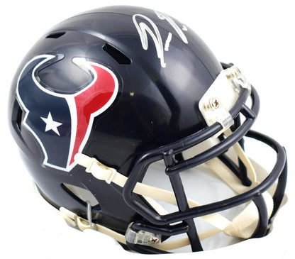 Dameon Pierce Autographed Houston Texans Speed Mini Helmet