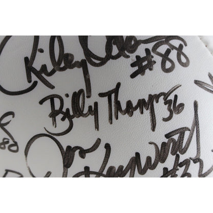 1977 Denver Broncos Team Signed Multi-Signature Football (15 Sigs)
