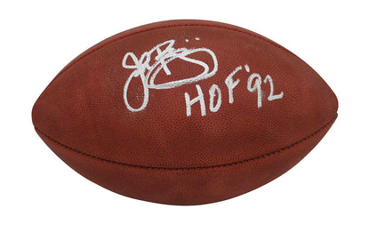 John Riggins Signed Washington Redskins Official NFL Football (HOF Inscription)
