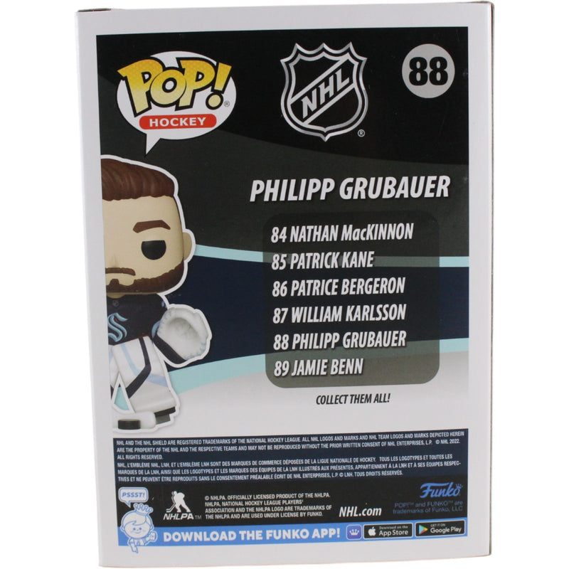 Philipp Grubauer Signed Seattle Kraken Funko Pop! #88