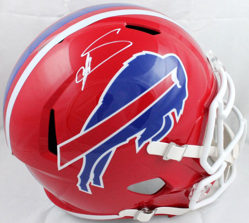 Stefon Diggs Buffalo Bills Full Size Speed Replica Helmet