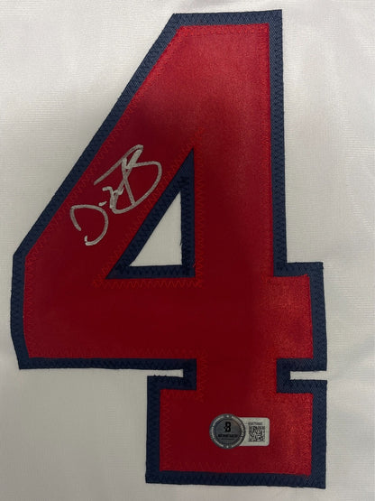 Dave Martinez Autographed Washington Nationals Custom Baseball Jersey