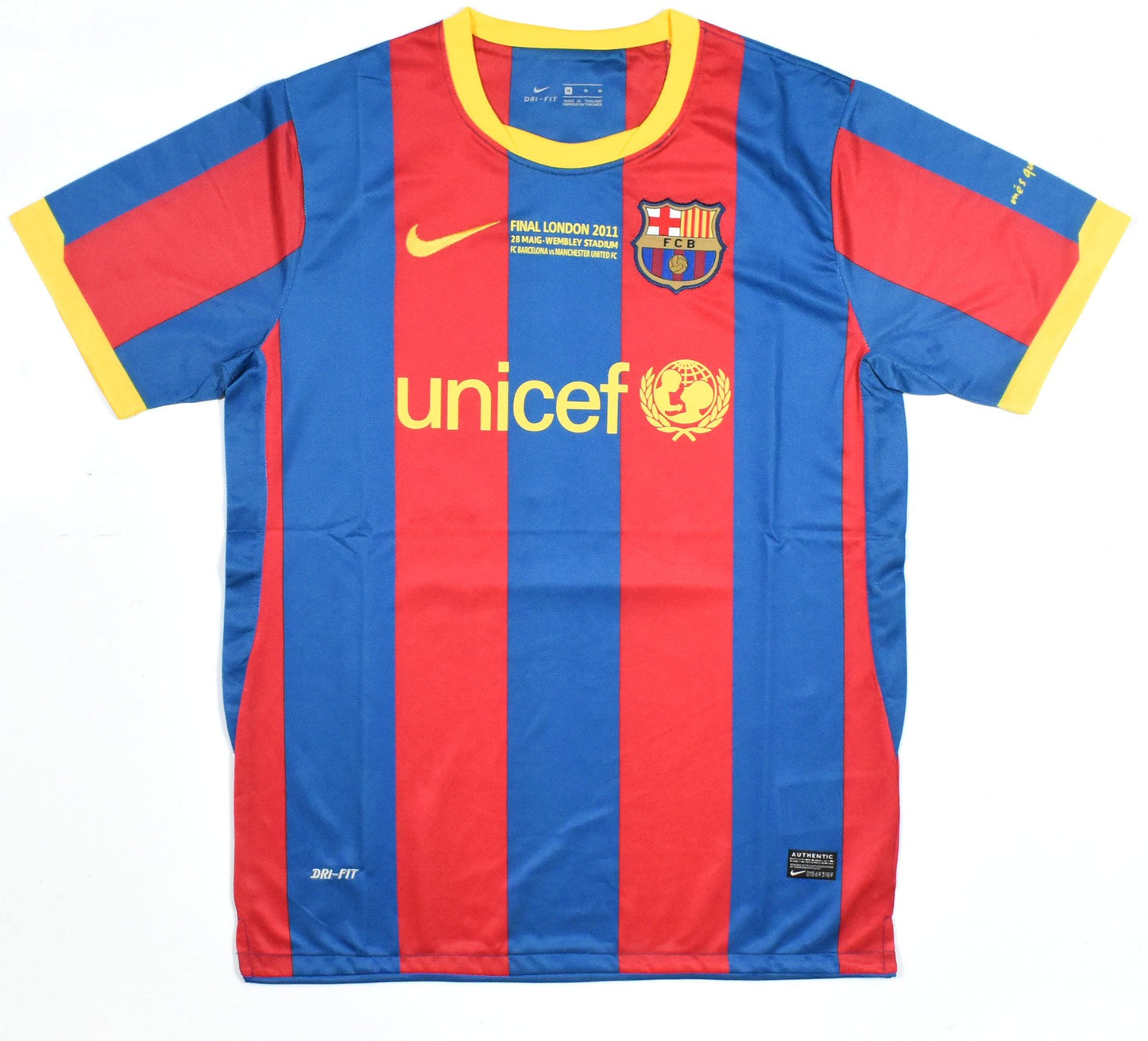 Lionel Messi Autographed FC Barcelona Home Jersey