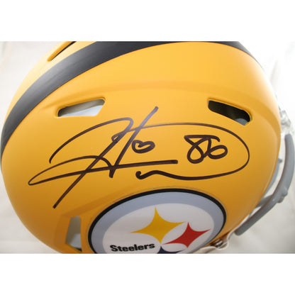 Hines Ward Autographed Pittsburgh Steelers 2025 Alternate Proline Helmet
