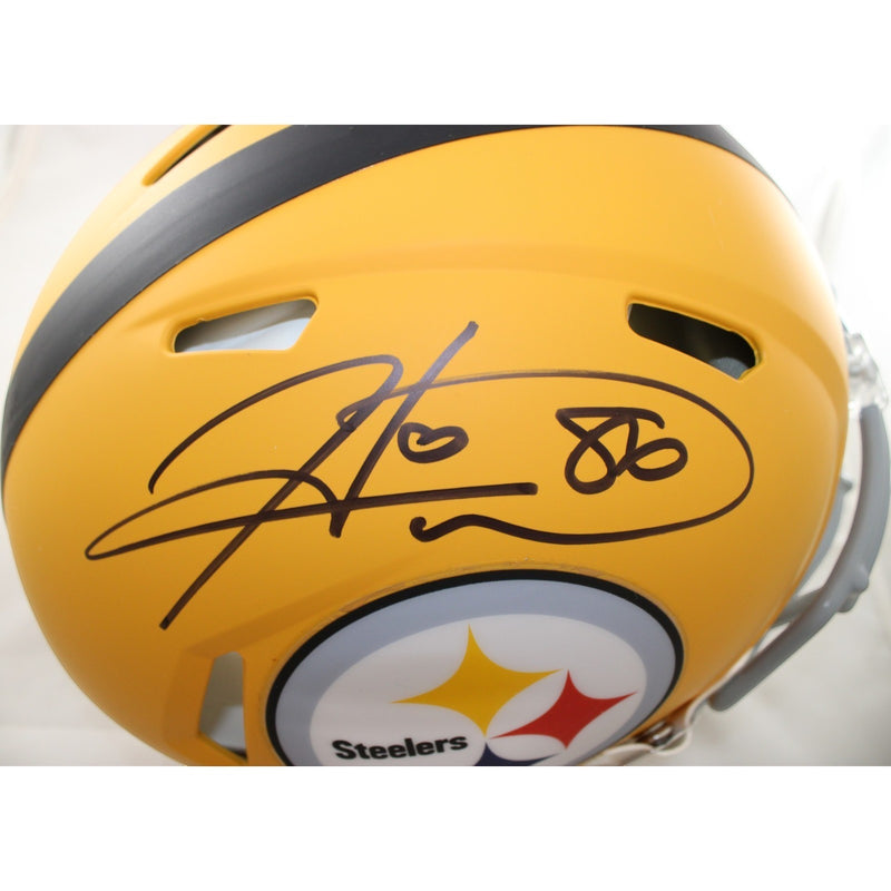 Hines Ward Autographed Pittsburgh Steelers 2025 Alternate Proline Helmet