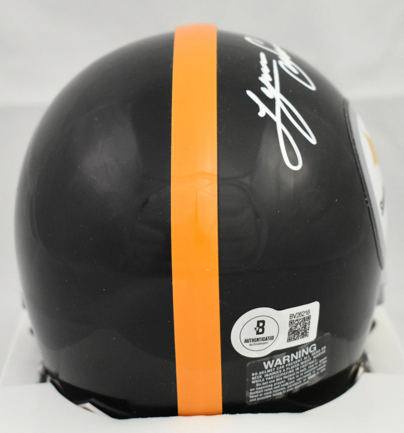 Lynn Swann Signed Pittsburgh Steelers Mini Helmet - Inscribed HOF