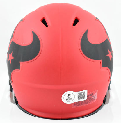 Nico Collins Autographed Houston Texans Rave Speed Mini Helmet