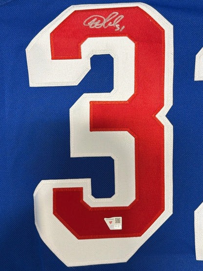 Igor Shesterkin Autographed New York Rangers Blue Adidas Jersey