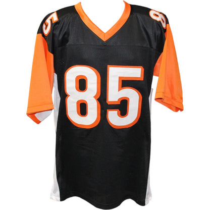 Chad Johnson Autographed Pro Style Black Jersey