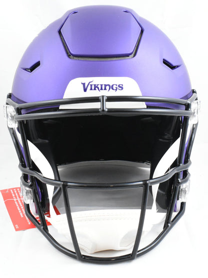 Jordan Addison Signed Minnesota Vikings Full Size SpeedFlex Helmet