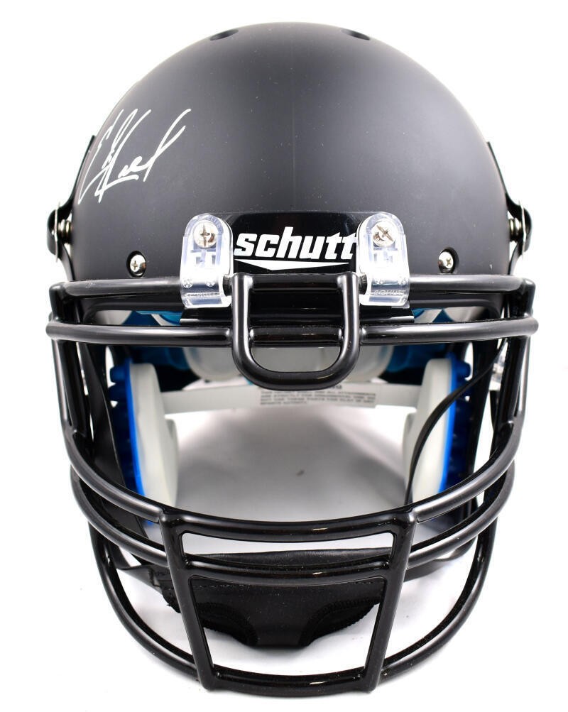 Ed Reed Signed Miami Hurricanes Full Size Schutt Authentic Helmet