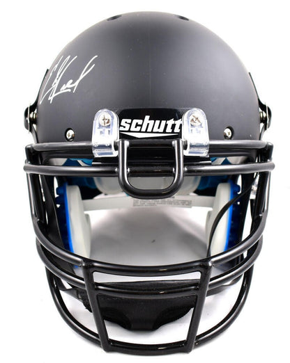 Ed Reed Signed Miami Hurricanes Full Size Schutt Authentic Helmet
