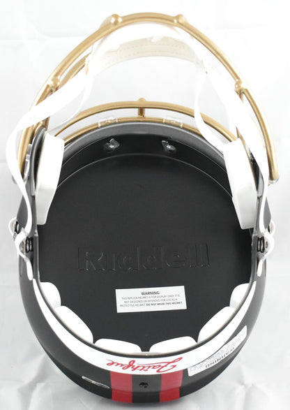 Deion Sanders Signed San Francisco 49ers Rivalries 2025 Full Size Helmet