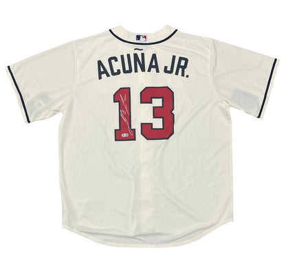 Ronald Acuña Jr. Signed Atlanta Braves Nike Jersey