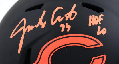 Jimbo Covert Signed Chicago Bears Eclipse Speed Mini Helmet (HOF Inscription)