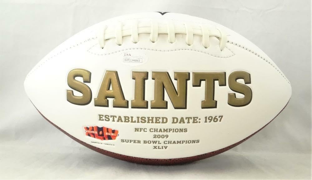 Brandin Cooks Signed New Orleans Saints Logo Football