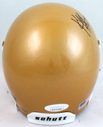 Kyren Williams Autographed Notre Dame Fighting Irish Black Mini Helmet