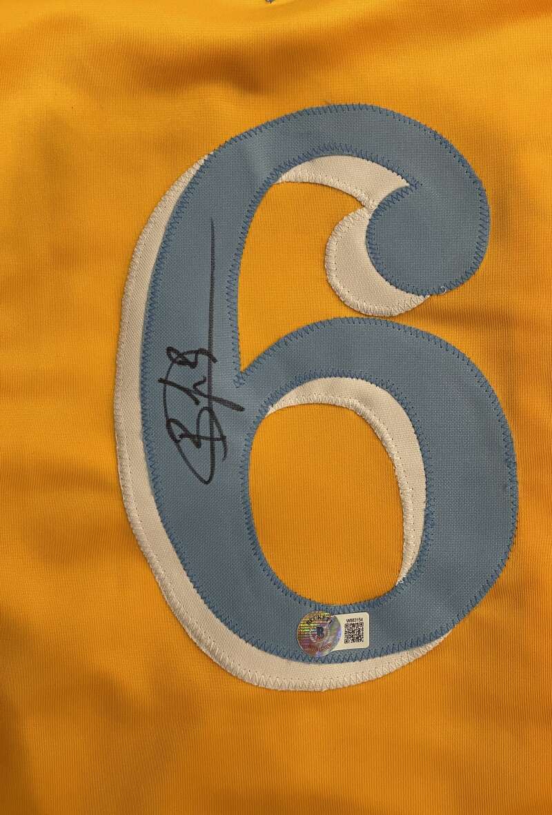 Brayan Bello Boston Red Sox Signed City Connect Custom Jersey