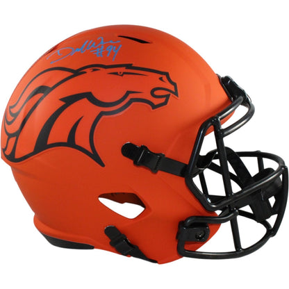 DeMarcus Ware Full Size Helmet - Signed Denver Broncos Rave Edition