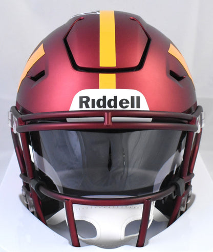 Adrian Peterson Signed Washington Commanders Mid-Size SpeedFlex Helmet