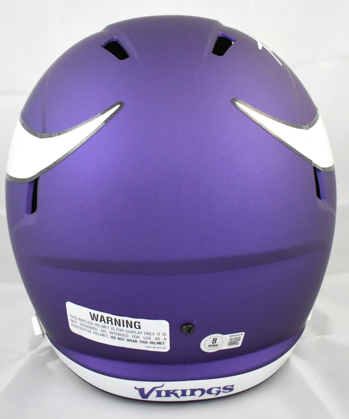 Aaron Jones Signed Minnesota Vikings Full Size Speed Helmet