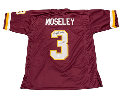 Mark Moseley Signed Washington Custom Jersey ('82 MVP) BAS COA