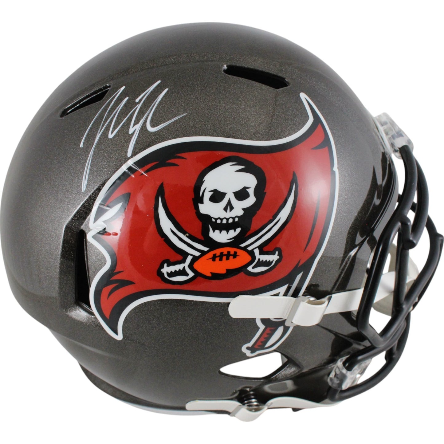 John Lynch Autographed Tampa Bay Buccaneers Throwback Full Size Helmet