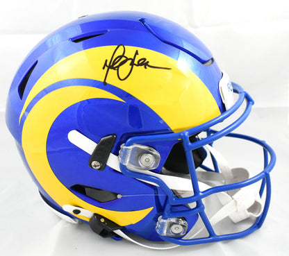 Marshall Faulk Autographed Los Angeles Rams Full Size Speedflex Helmet