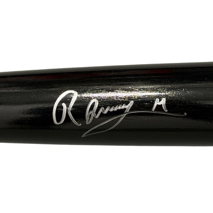 Ronny Mauricio New York Mets Signed Rawlings Black Baseball Bat JSA
