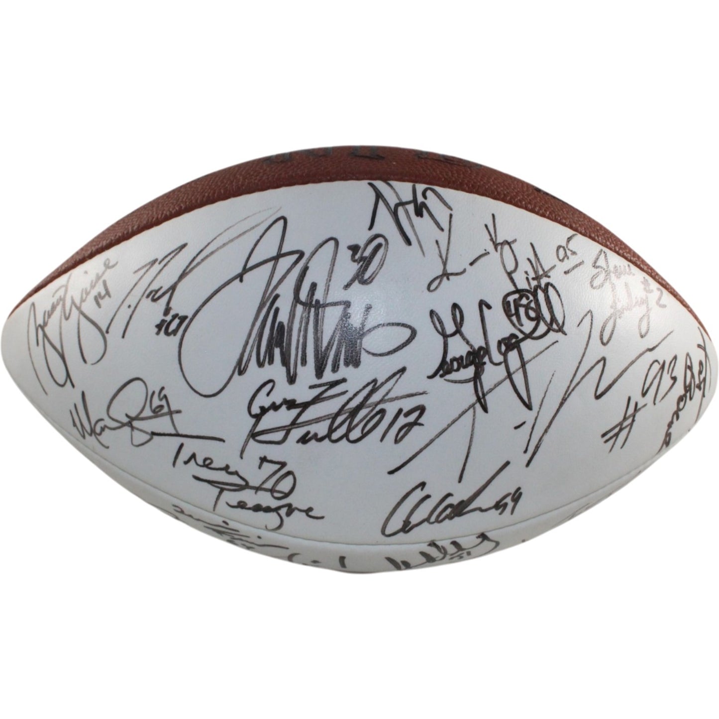 Pat Bowlen & Mike Shanahan Multi-Signed 2000 Denver Broncos Team Football
