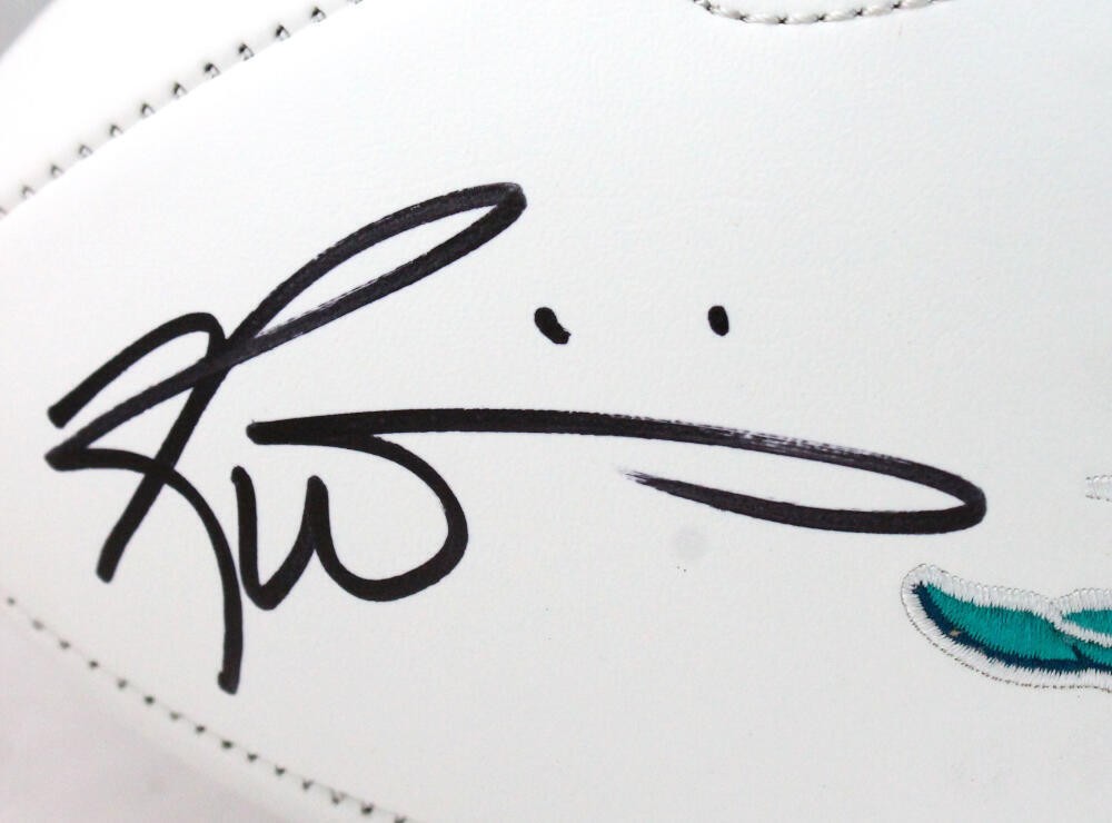 Ricky Williams Signed Miami Dolphins Logo Football - SWED Inscription