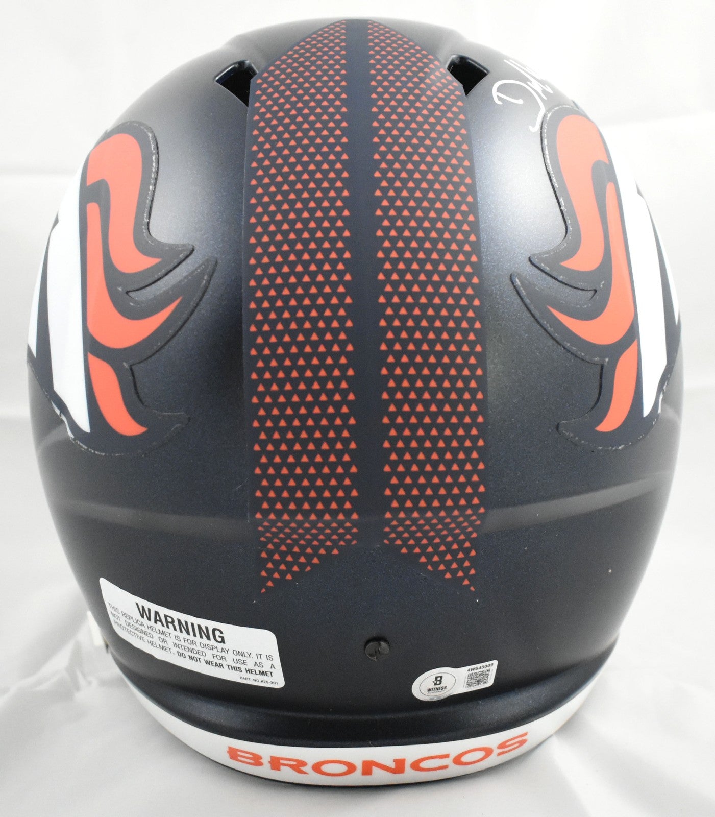 DeMarcus Ware Signed Denver Broncos Full Size Speed Helmet