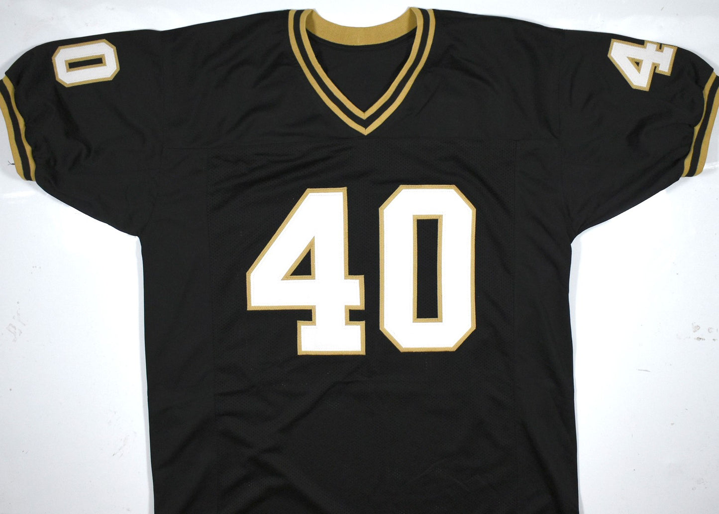 Mike Alstott Autographed Purdue Boilermakers Custom Black Jersey