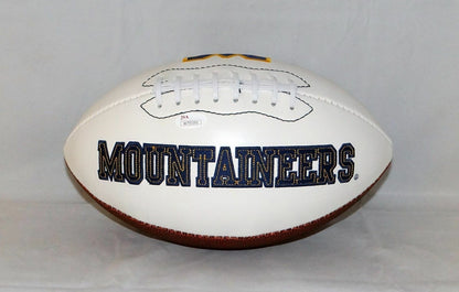 Kevin White Signed West Virginia Mountaineers Logo Football