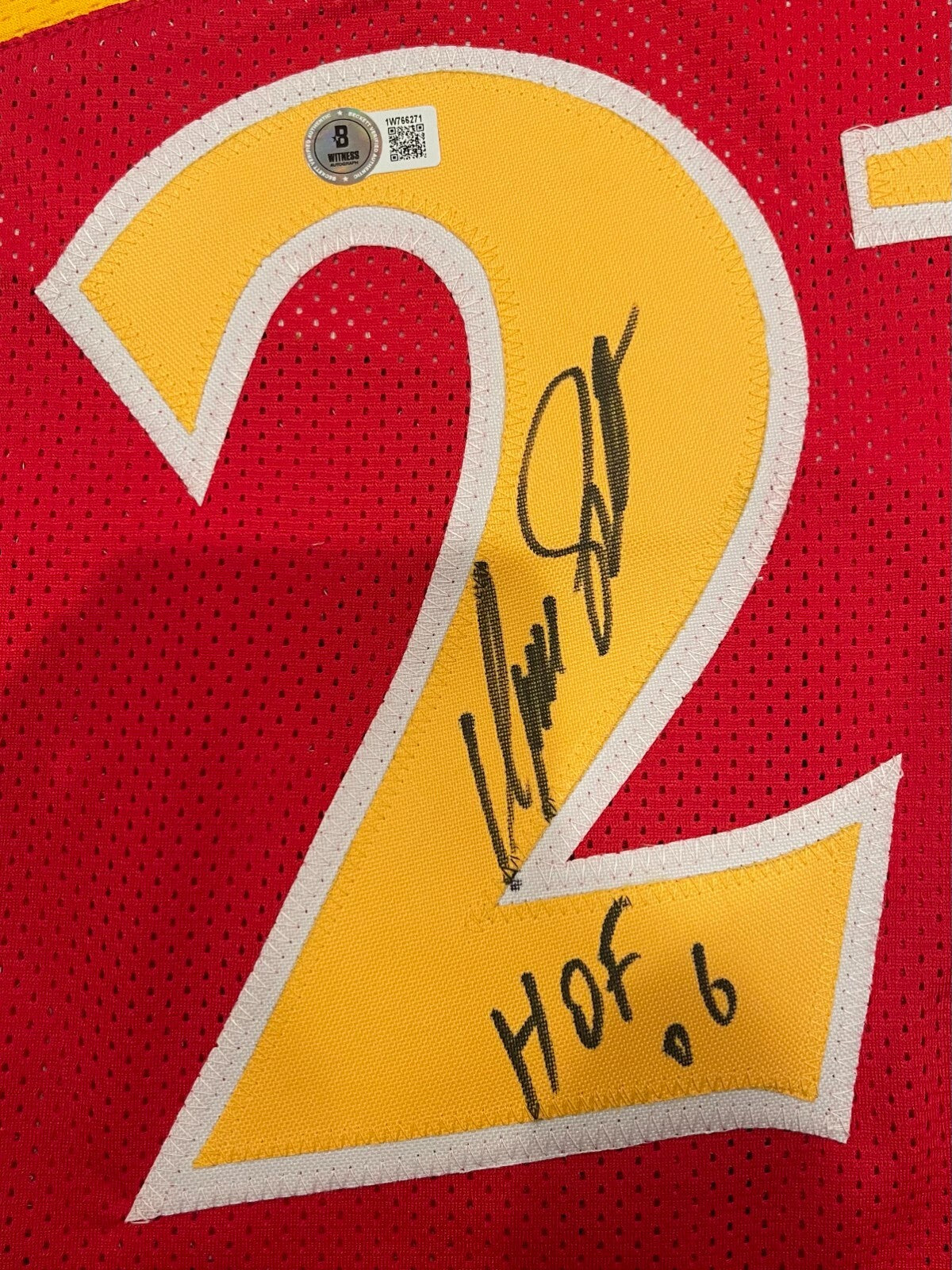 Dominique Wilkins Signed Atlanta Hawks Custom Jersey HOF 06 BAS COA